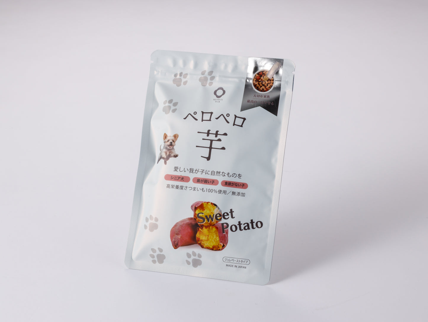ウゥル HEUREUX ペロペロシリーズ 生酵素 ペットフード 療法食 無添加 国産 ドッグフード キャットフード 全犬種 全猫種 生後2か月以上の 全年齢 1袋7本入 最大約40日分 心臓・腎臓サポート ヒューマングレード ジュレ おやつ お試し サンプル
