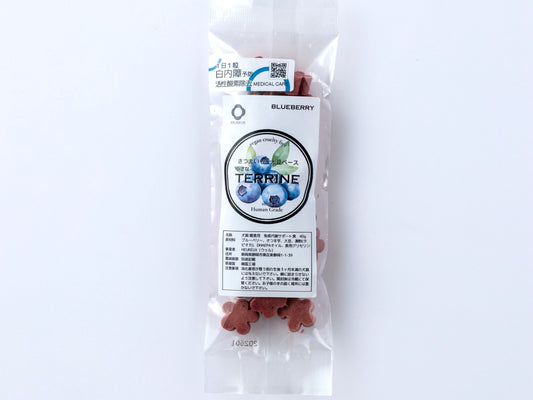 【小さなテリーヌ】【白内障予防】ブルーベリー 関節炎予防＋活性酸素除去サポート 小さなテリーヌ40g 大豆ベース 一日一粒 トッピング