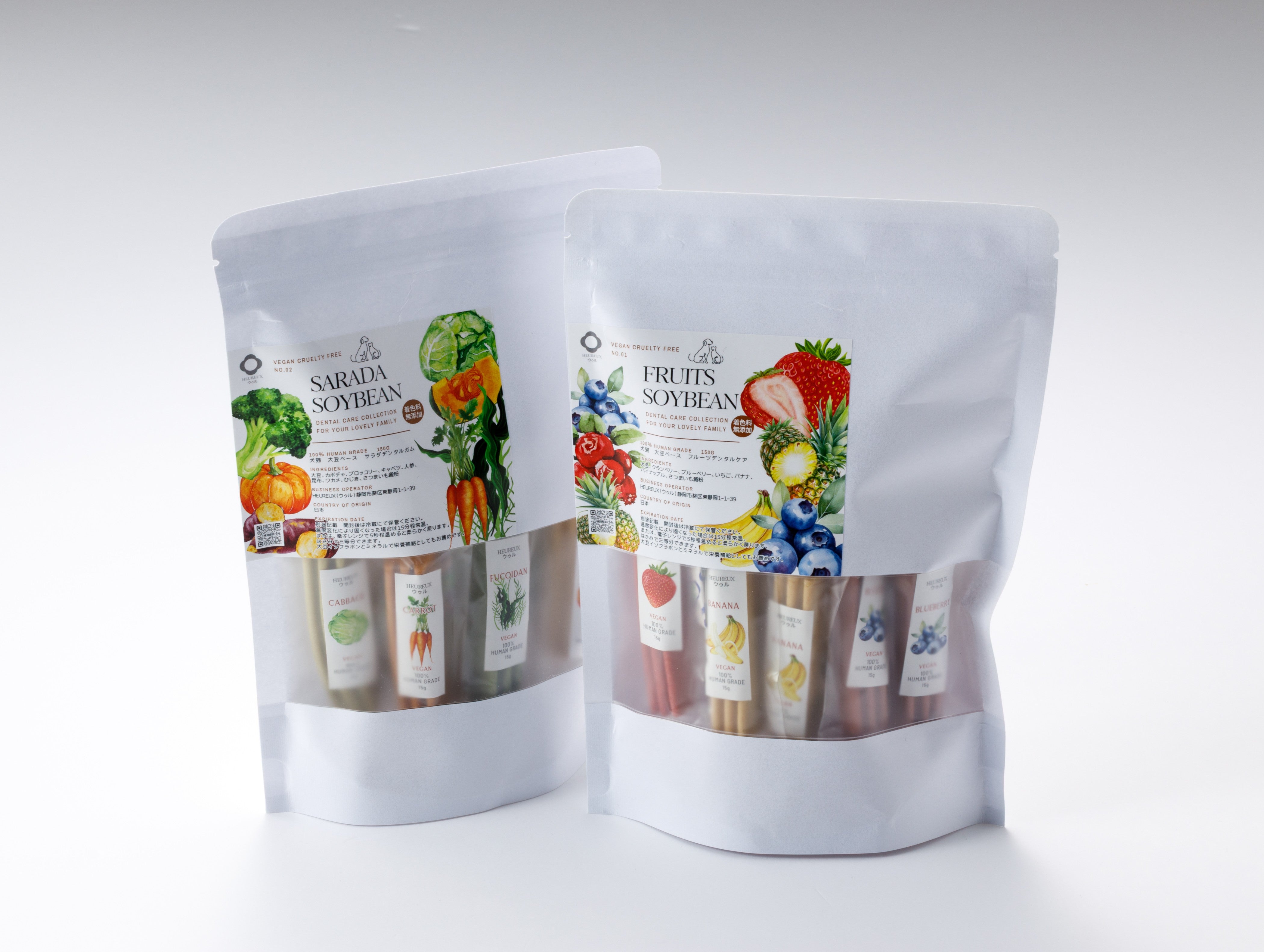 健康ケアスティック】デンタルケア＆関節強化サポート 大豆ベース 150g