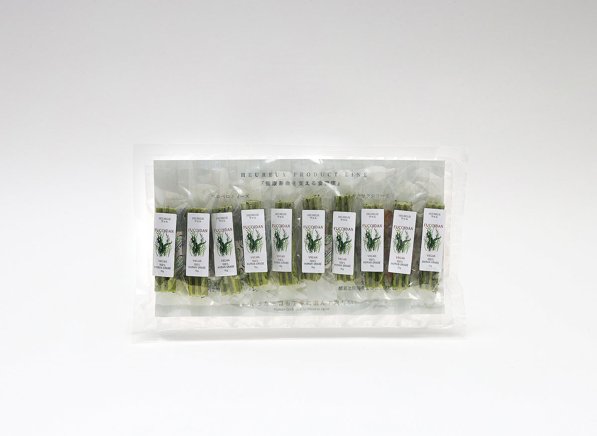 【健康ケアスティック】デンタルケア＆関節強化サポート フコイダン大豆ベース 150g 犬 猫 用 着色料無添加｜HEUREUX